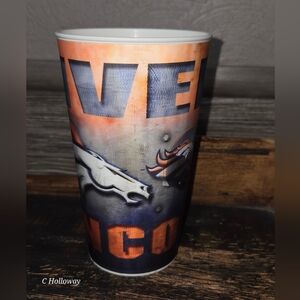 Denver Broncos NFL 16 oz Holographic 3D Cup